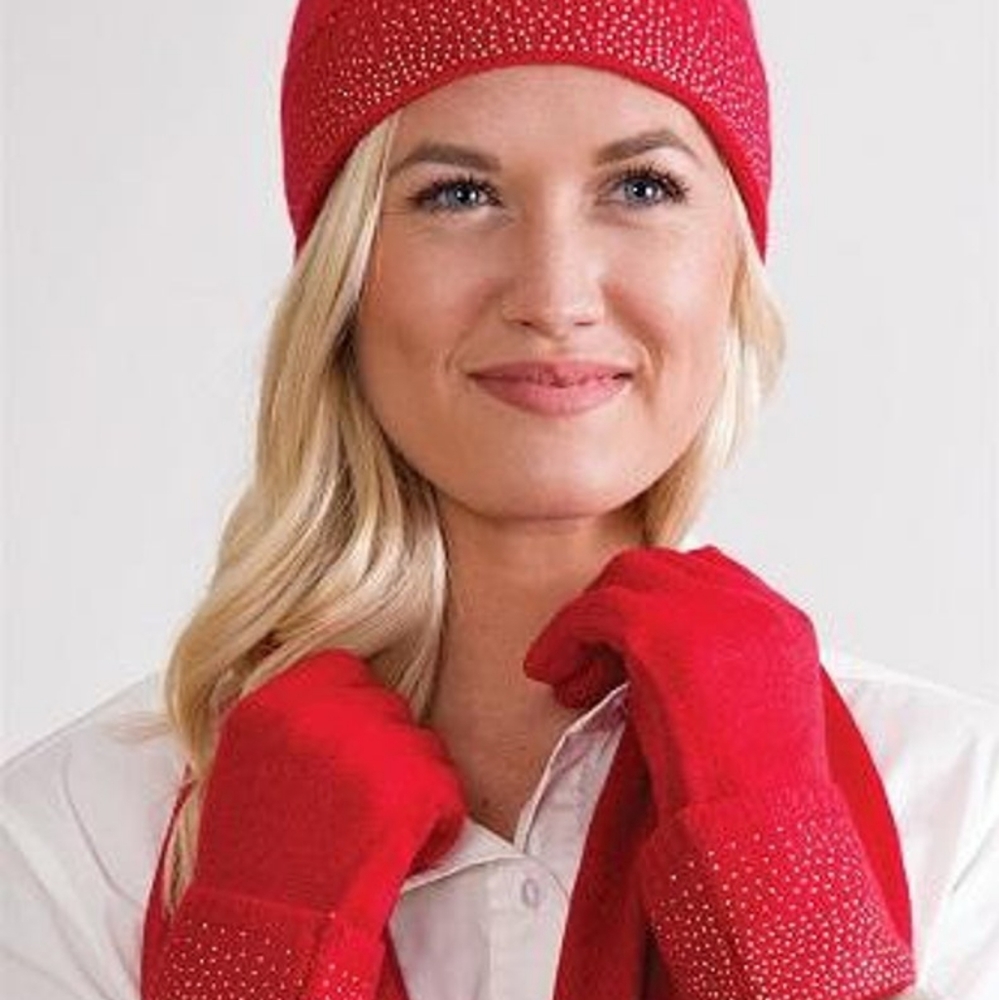 SIMPLY Noelle Starstruck Headband & Gloves Set